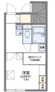 レオパレスヤマキの間取り画像