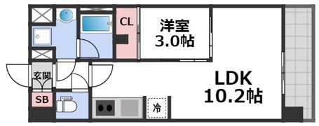 セイワパレス天王寺真田山の間取り画像