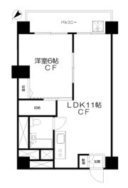 高井戸永谷マンションの間取り画像