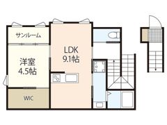 Canal Courtの間取り画像