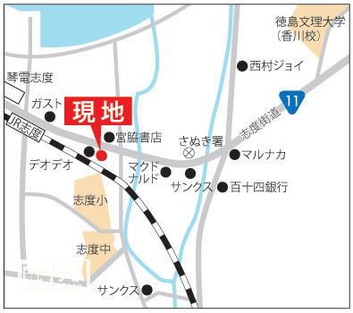 近くに施設あり