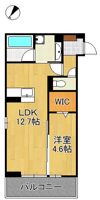 ヴィバーチェの間取り画像