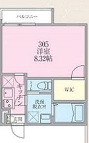 パークサイド清瀬の間取り画像