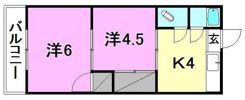 空港荘の間取り画像