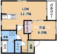 太陽ハイツ追分の間取り画像