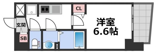ファステート大阪城東グリッジの間取り画像