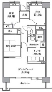 T's garden清瀬の間取り画像