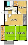 プレアール下到津の間取り画像