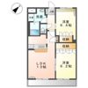 カーサ愛 2番館の間取り画像