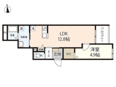GRACE COURT 青江の間取り画像
