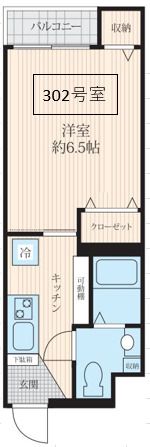 フォセット西川口の間取り画像