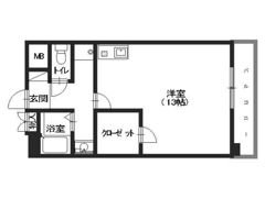 シャルマンの間取り画像