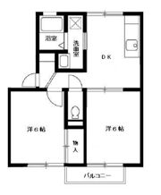 メゾン森 partVIIIの間取り画像