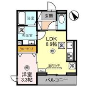 D-Sereno岡の間取り画像