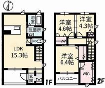 シャーメゾン御幸 A棟の間取り画像