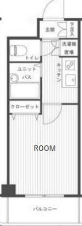 アヴィニティー東中野(アヴィニティーヒガシナカノ)の間取り画像