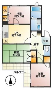 ジュネス桜田の間取り画像