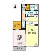 D-ROOM雪月花の間取り画像