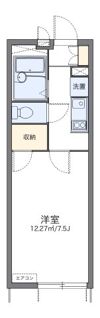 レオパレスメルシィの間取り画像