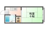 コーポ大供の間取り画像