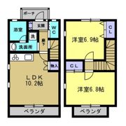 ESヒルズの間取り画像