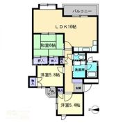 グランドール桜町の間取り画像