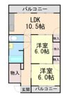 小曽根マンションの間取り画像