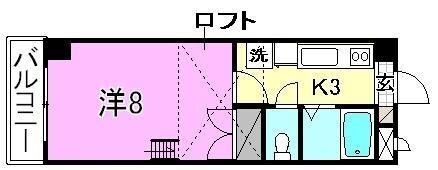 ステューディオ ツキヤマの間取り画像
