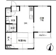 パサージュ北青木の間取り画像
