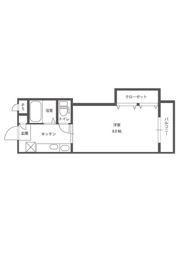 シャインブライト寿Ⅱの間取り画像