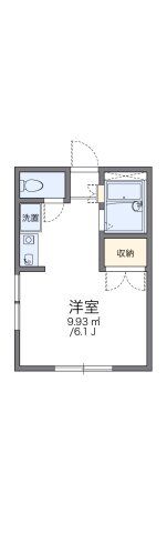 レオパレスラフィネの間取り画像