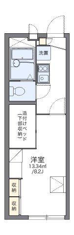 レオパレスMINEⅡの間取り画像