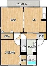 メゾンラフィーネの間取り画像