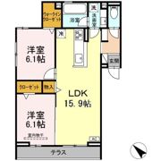 セレーノ北安東 A棟の間取り画像