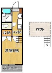 ファーボ藤原の間取り画像