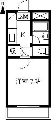 フィール2番館の間取り画像