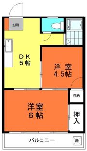 井草関口マンションの間取り画像