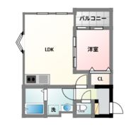 Chat Noir淡路の間取り画像