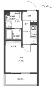 D-STYLE川崎Ⅱの間取り画像
