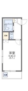 レオパレス樹林の間取り画像