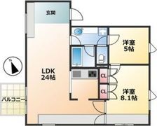 TASHIRO71の間取り画像