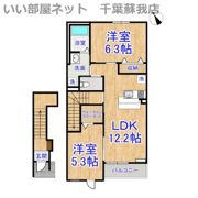 サン・ウイングAの間取り画像