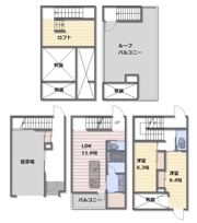 ネオラ レイ マテリア A棟の間取り画像