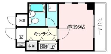 ロイヤルアネックスベイフロントの間取り画像