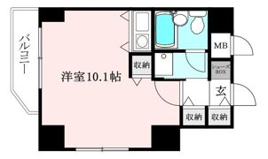 ロイヤルアネックスベイフロントの間取り画像