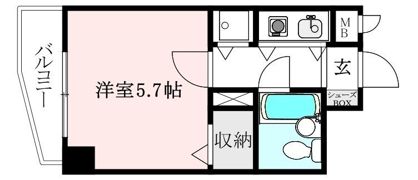 ロイヤルアネックスベイフロントの間取り画像