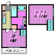 Mark Duo蕨錦町の間取り画像