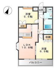 ルミナス21の間取り画像