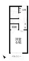 ベルヴィー吉祥寺 B棟の間取り画像