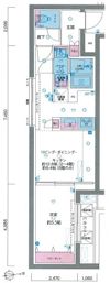GENOVIA東向島skygardenの間取り画像